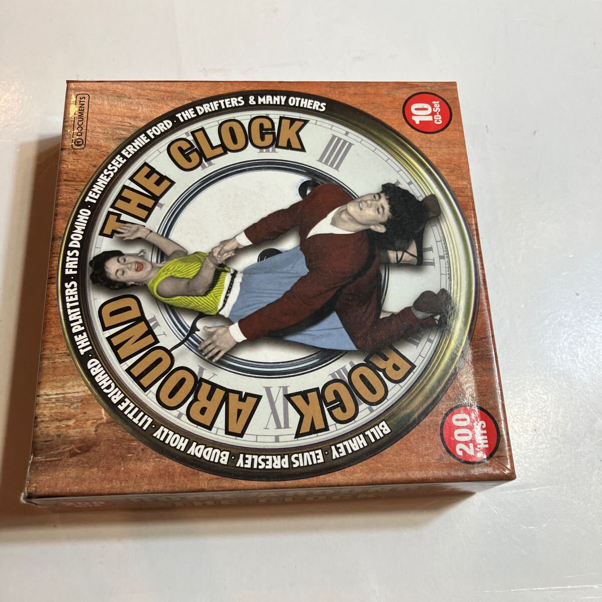 CD ROCK AROUND THE CLOCK CD10枚組み 200HITS ハードケース入り 美品 拍卖