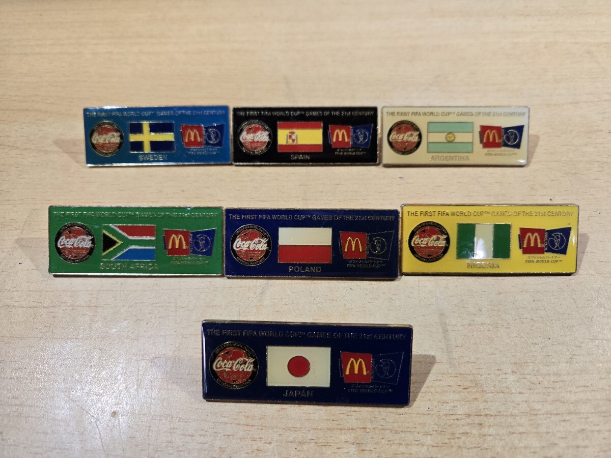 マクドナルド コカ・コーラ FIRST FIFA ピンズ ピンバッジ まとめ売り拍卖