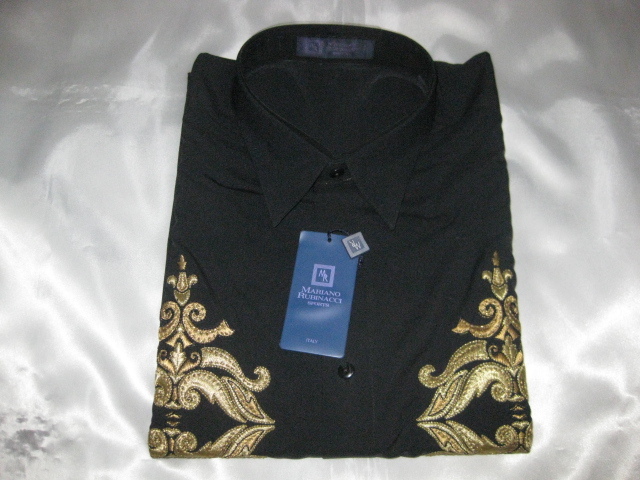 ★激安/半額以下★展示品処分★新品/2色★MARIANO RUBINACCI★速乾★各種/デザインシャツ★拍卖