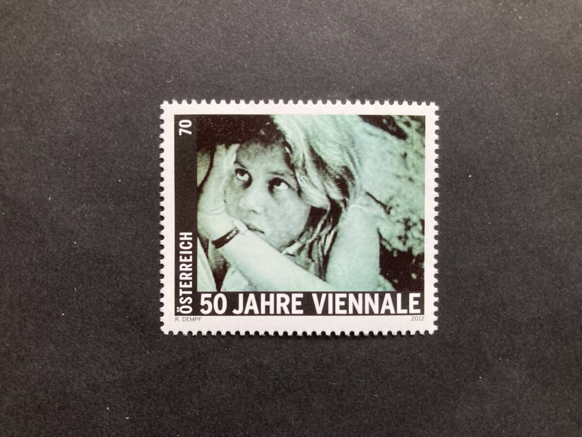 外国切手: オーストリア切手 「ビエンナーレ50年」1種完 未使用拍卖