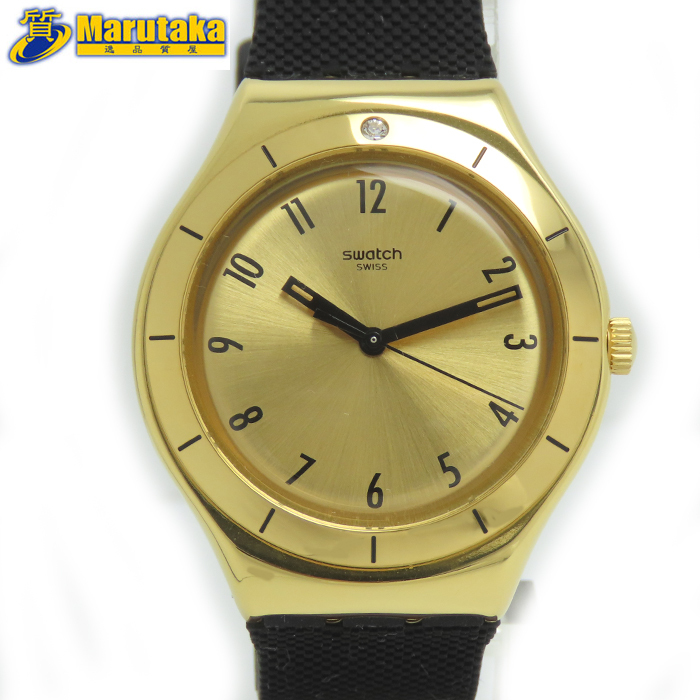 送料無料 SWATCH IRONY YGG105 腕時計 ユニセックス 逸品質屋 66-0508拍卖