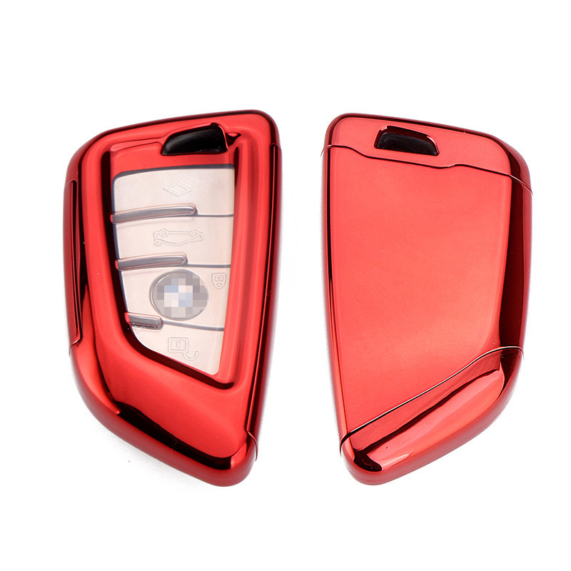 【レッド】BMW キーケース 専用 カバー タイプB BMW キーケース 1 2 3 5 6 7 8 シリーズ X1 X2 X3 X4 X5 X6 X7 Z4 M8拍卖