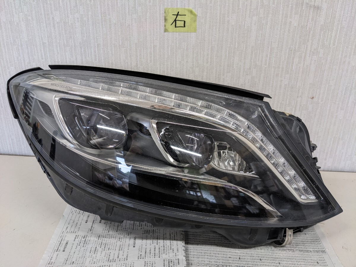 ◆Sクラス◆メルセデスベンツ◆ヘッドライト◆№5693 ヘッドランプ 右側 R 純正部品 A2229061002拍卖