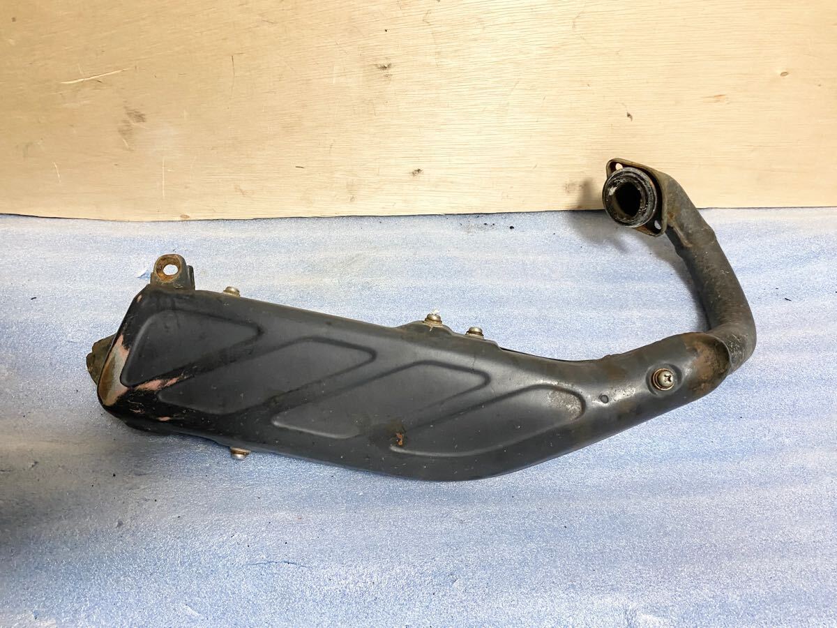 TLM220R 純正チャンバー ホンダ ノーマル MD23 マフラー ヒートガード カバー 検(200 260 TL TLR 125 RTL250 CRM CRF CR XLR XL MTX TY)拍卖