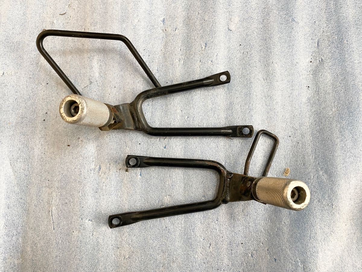 バンバン200 タンデムステップ 社外アルミ製バー 左右セット スズキ NH41A 検(ジェベル DF125 SX GN DR RMZ DRZ EN GP GS 250 400)拍卖