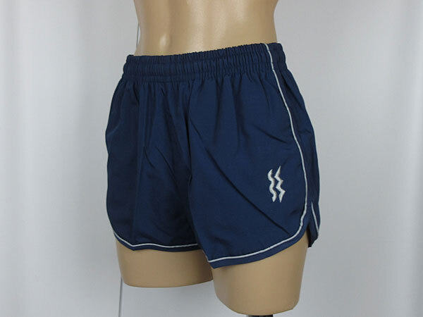 陸上★ランパン★短パン ショートパンツ★mizuno ミズノ★スーパースター★58RF-96114★ネイビー×シルバー×グレー★Mサイズ★汚れ有拍卖