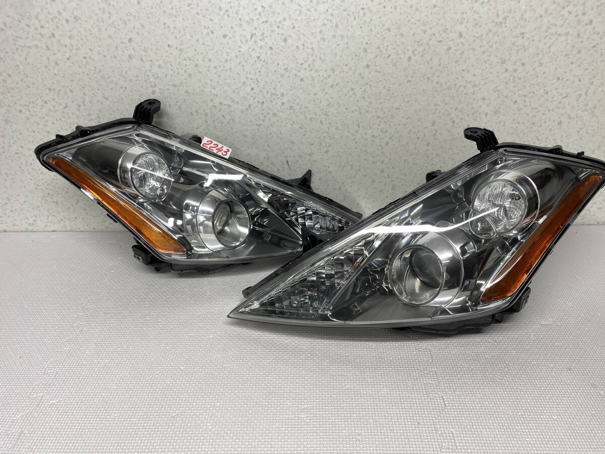 2243 ★迅速★美品 日産 MURANO ムラーノ Z50 TZ50 PNZ50 純正 キセノン ヘッドライト 左右セット バラスト/バーナー付 KOITO 100-63779 拍卖