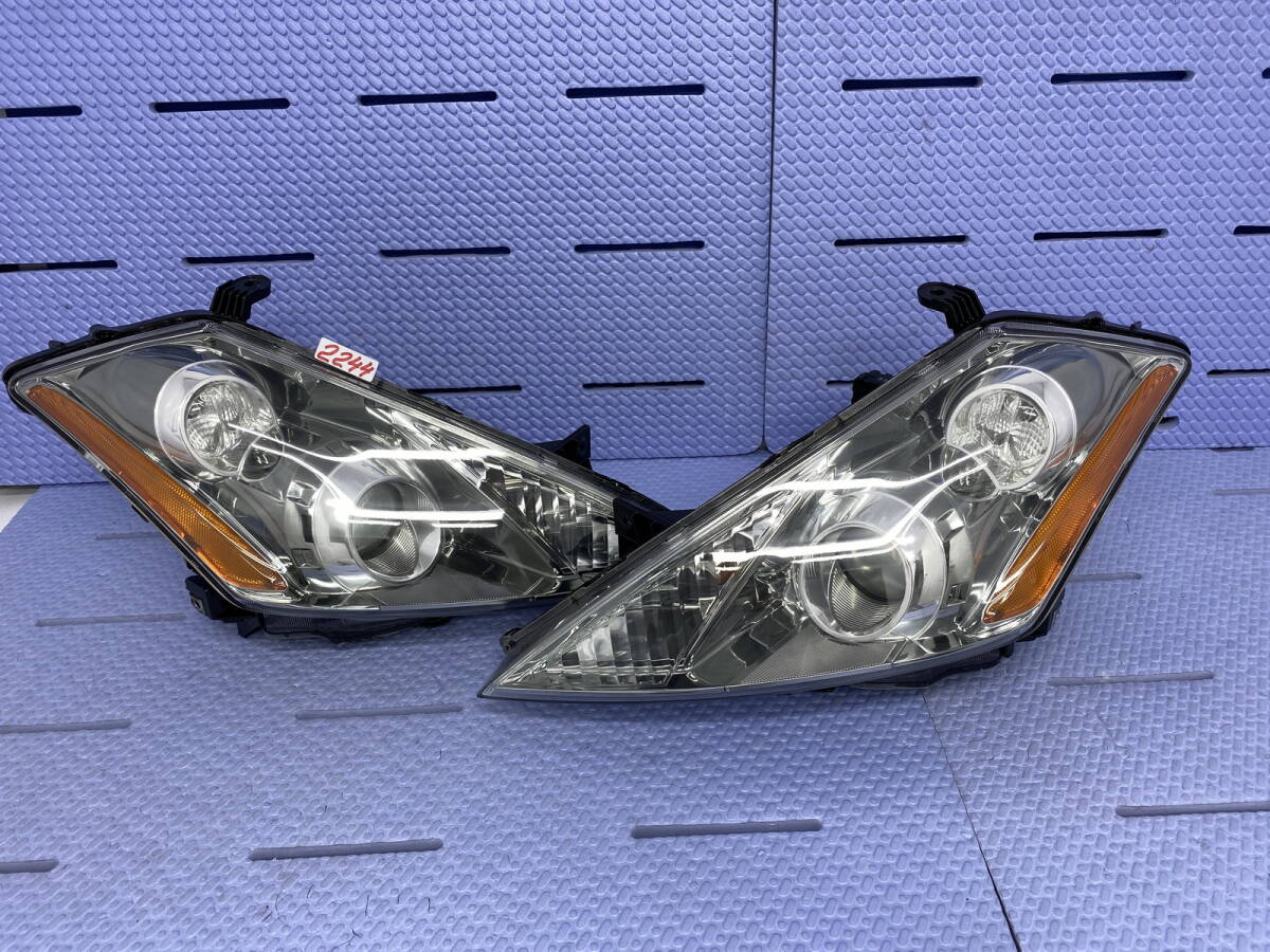 2244★迅速★美品 日産 MURANO ムラーノ Z50 TZ50 PNZ50 純正 キセノン ヘッドライト 左右セット バラスト/バーナー付 KOITO 100-63779拍卖