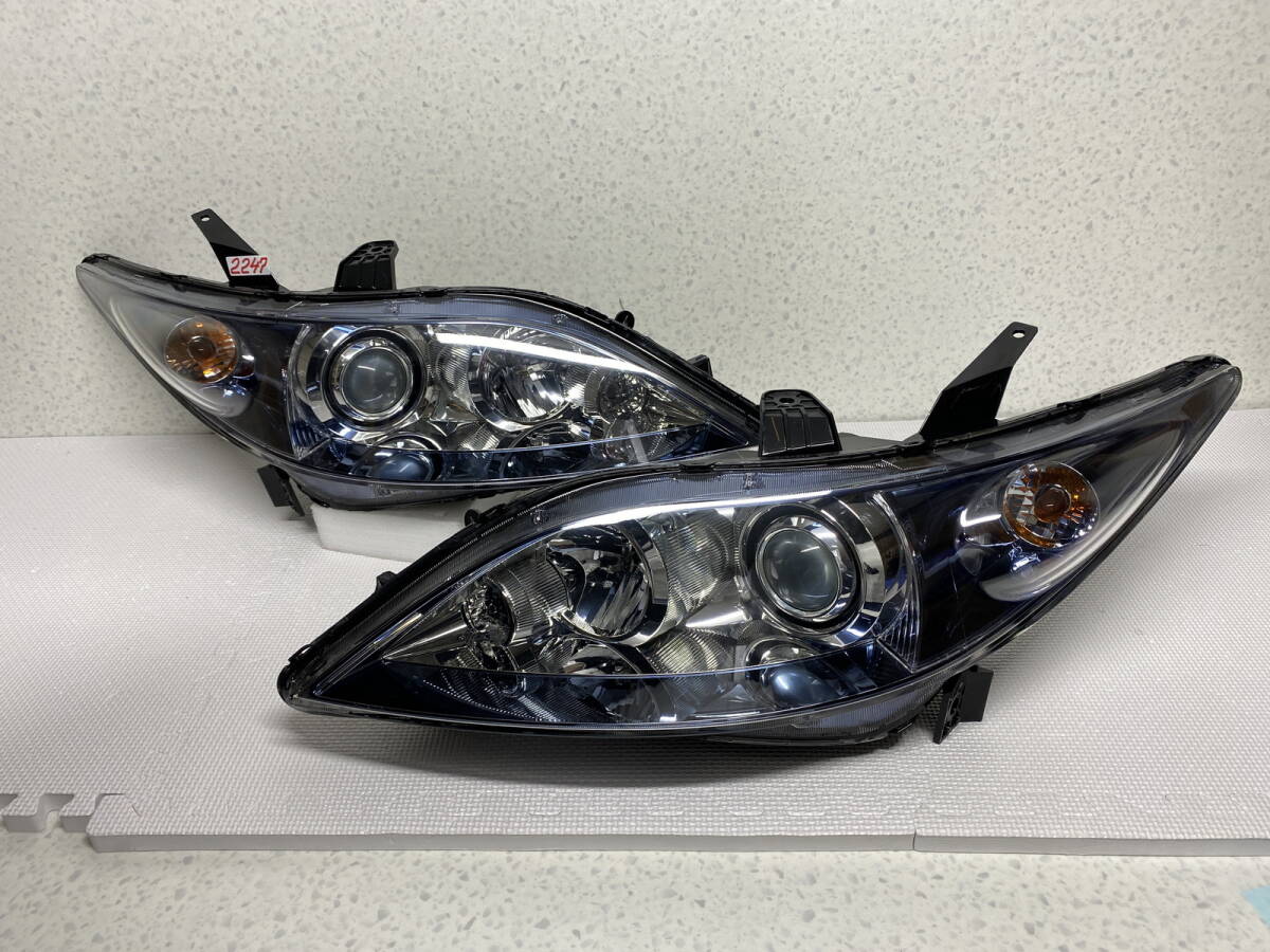 2247 * ホンダ 純正 RR4 エリシオン HID ヘッドランプ ヘッドライト 左右セット STANLEY P4254 J1拍卖