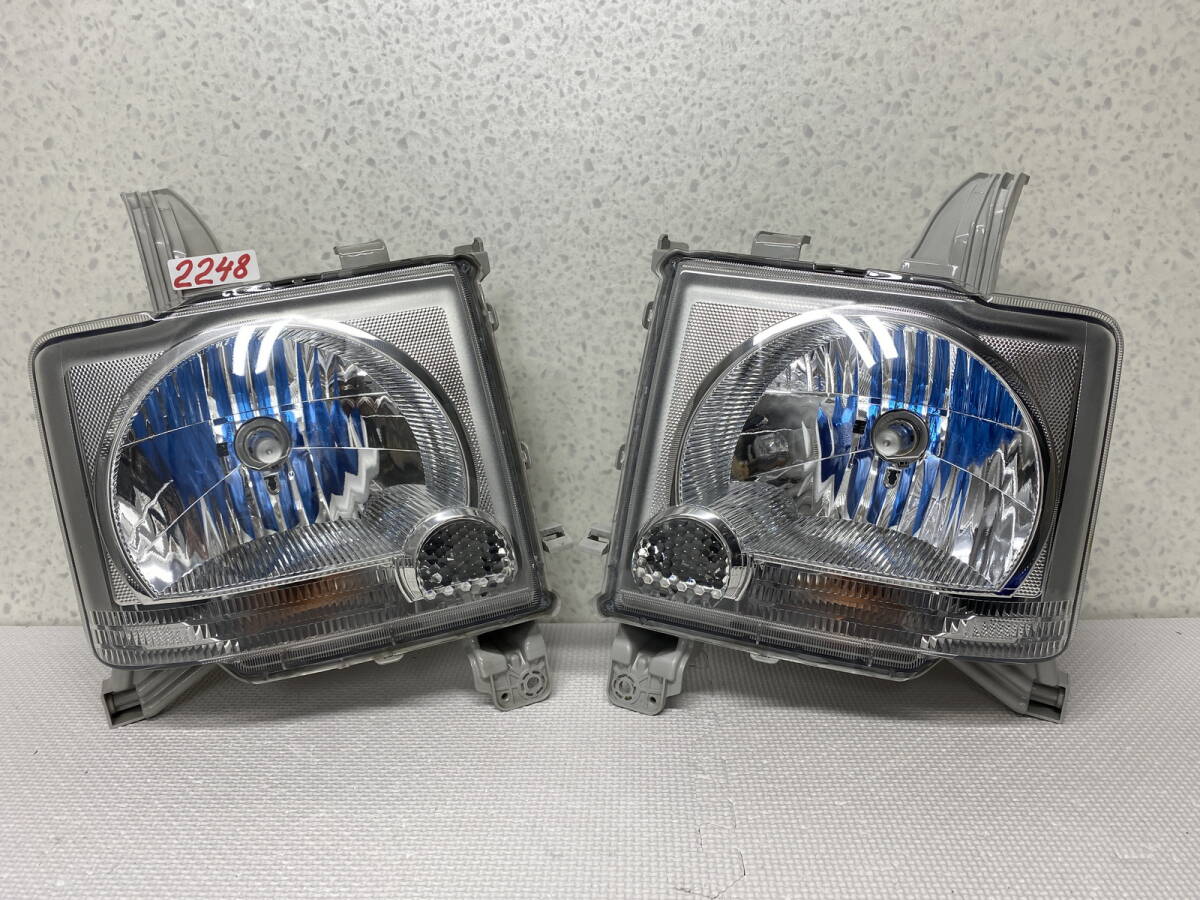 2248 * ムーヴ ムーブ コンテ 前期 L575 ヘッドライト 左右 左 右 KOITO 100-51963 ハロゲン拍卖