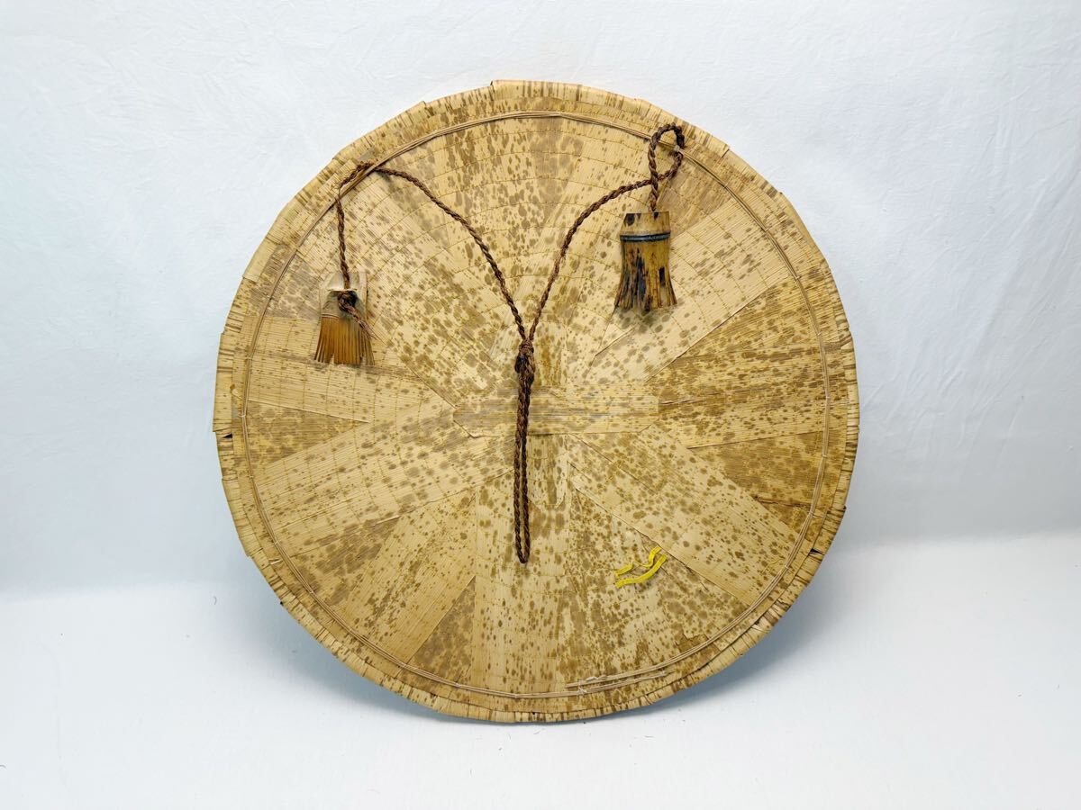 704818 美品 茶道具 竹皮製露地傘 露地笠 水屋道具 茶事 茶道教室 茶事 茶会 茶の湯 茶道 七事式 茶懐石 表千家 裏千家 伝統工芸拍卖