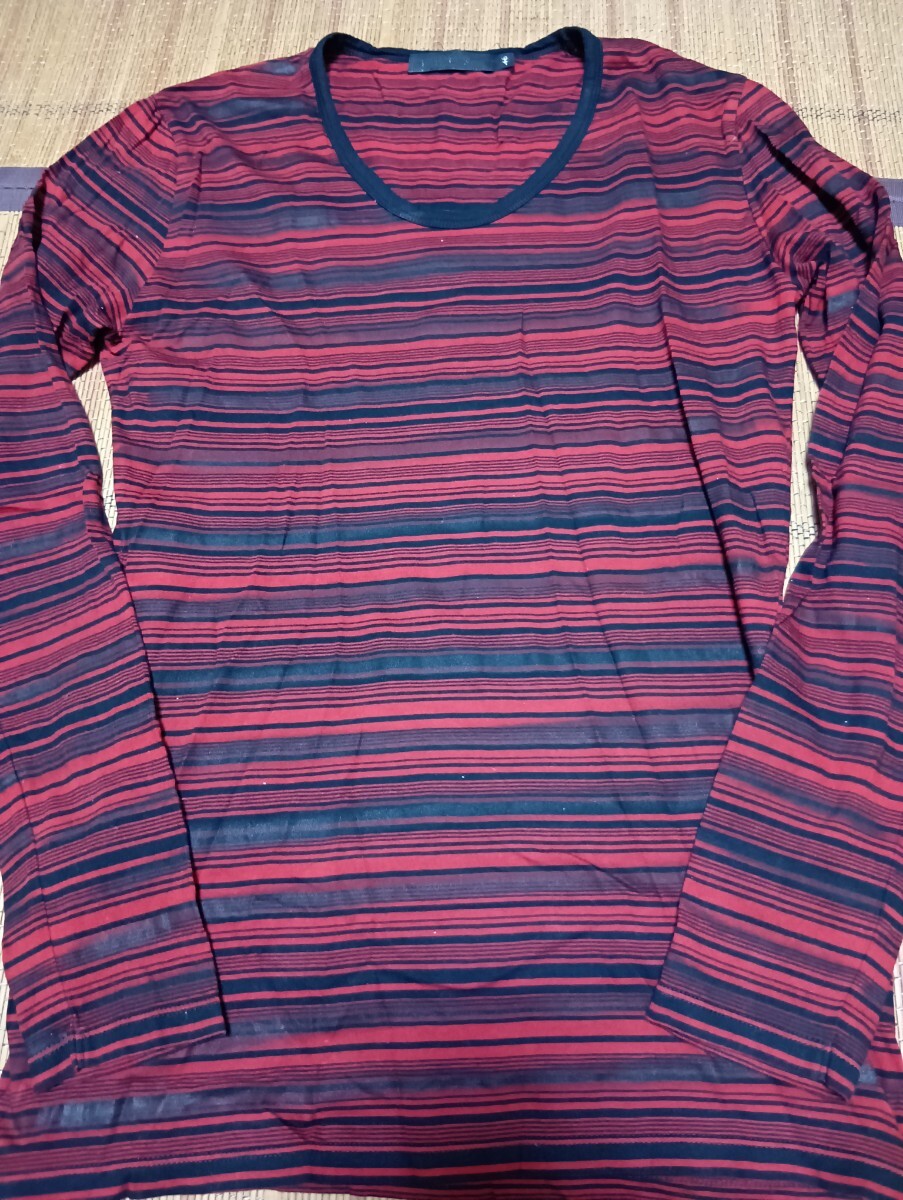 FUGA フーガ ランダムボーダーロンT サイズ46 美品拍卖