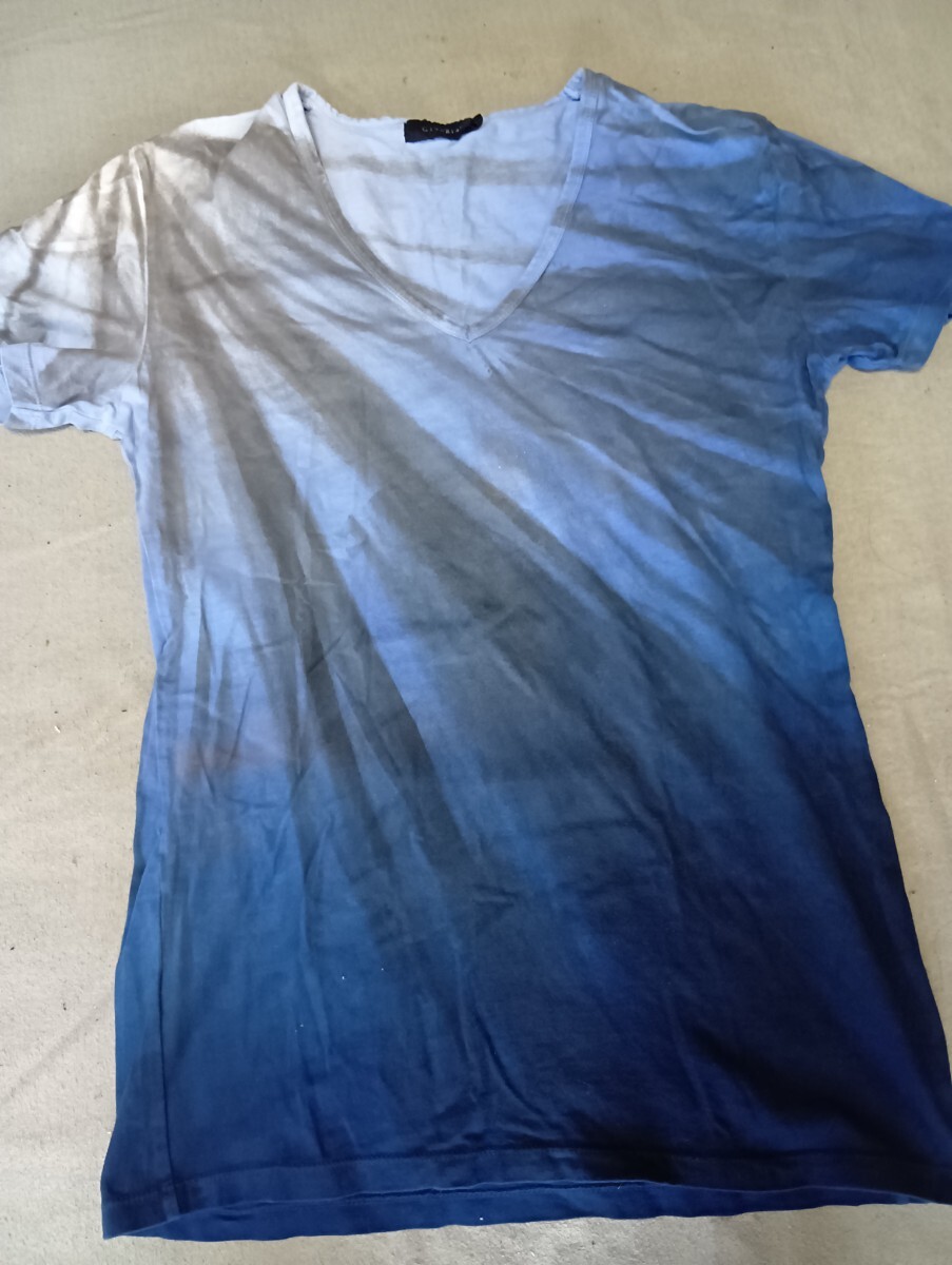 CIVARIZE シヴァーライズ グラデーション Vネック Tシャツ 激レア拍卖