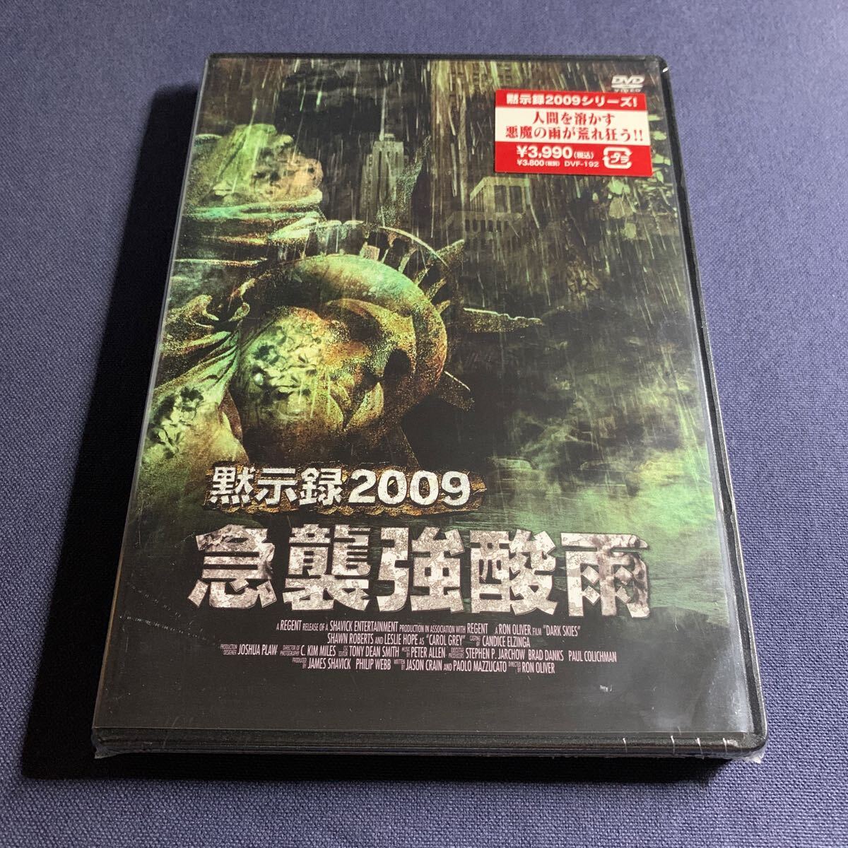 【未開封】【セル】DVD『急襲強酸雨』ショーン・ロバーツ レスリー・ホープ サラ・キャニング拍卖