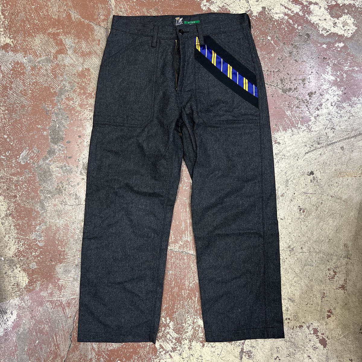 FAT エフエーティー ウールベイカーパンツ チャコグレー titch 八h1拍卖