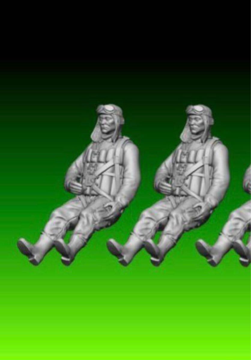 【1/18スケール】レジン製兵士フィギュア 2体セット 未塗装拍卖