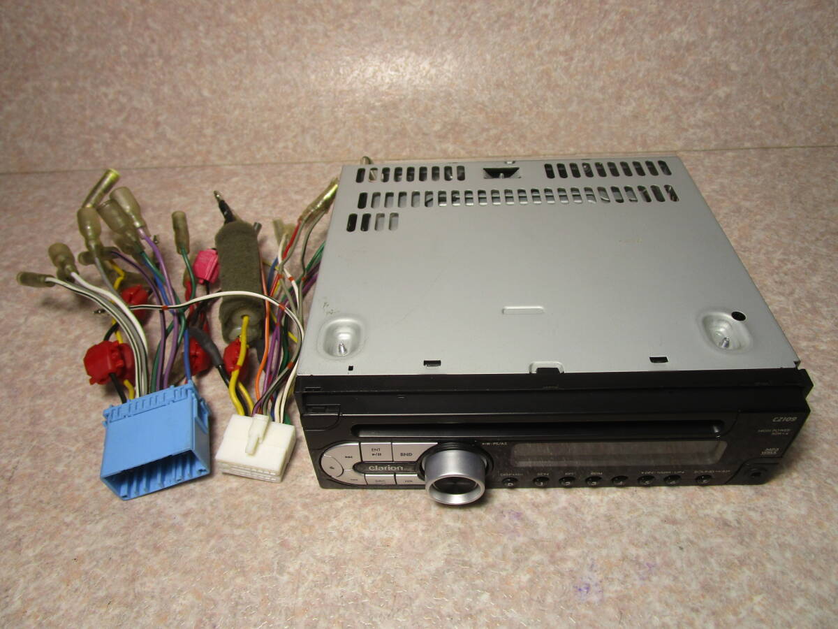 Clarion CZ109 1DIN CD PA-3273T MP3 スズキ/ホンダハーネス拍卖