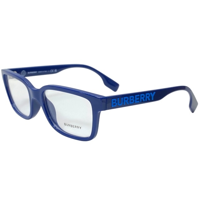 Burberry バーバリー B 2379-U 4058 55□19 145 サングラス メガネ アイウェア アクセサリー ロゴ プラスチック ブルー拍卖