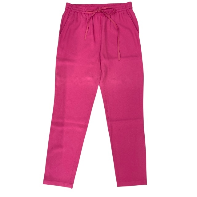 RED Valentino レッド・ヴァレンティノ パンツ ボトムス 長ズボン テーパード イージーパンツ アセテート レーヨン ピンク (サイズ 40)拍卖