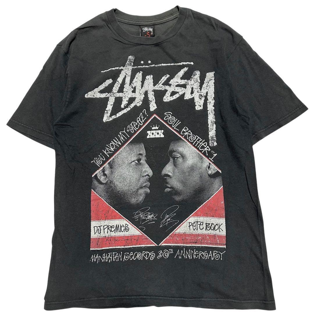 【訳あり品】STUSSY ステューシー マンハッタンレコード Tシャツ拍卖