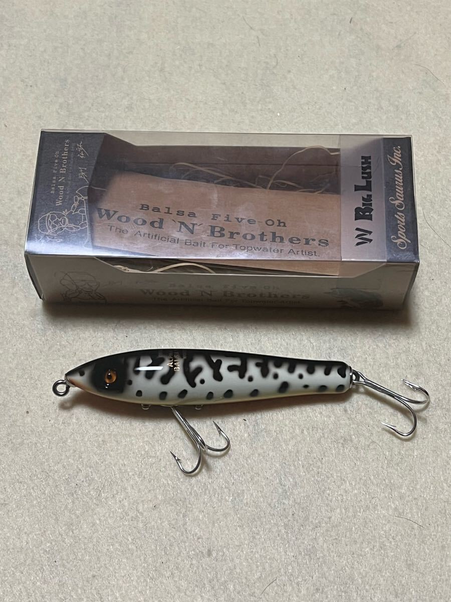 SAURUS BALSA50 Wood’N Brothers ザウルス バルサ50 ウッドゥンブラザーズ ビックラッシュ ホワイトコーチ拍卖