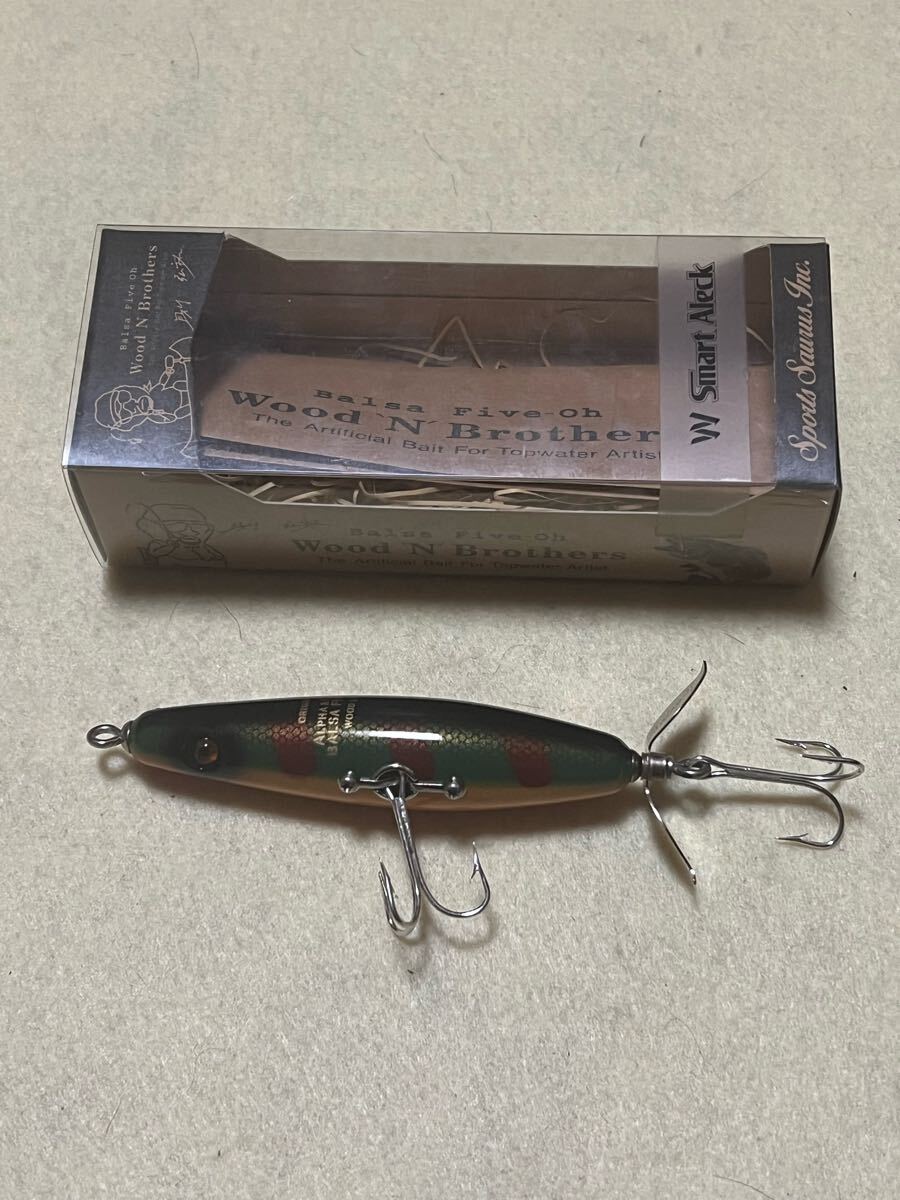 SAURUS BALSA50 Wood’N Brothers ザウルス バルサ50 ウッドゥンブラザーズ スマートアレック パーチ拍卖