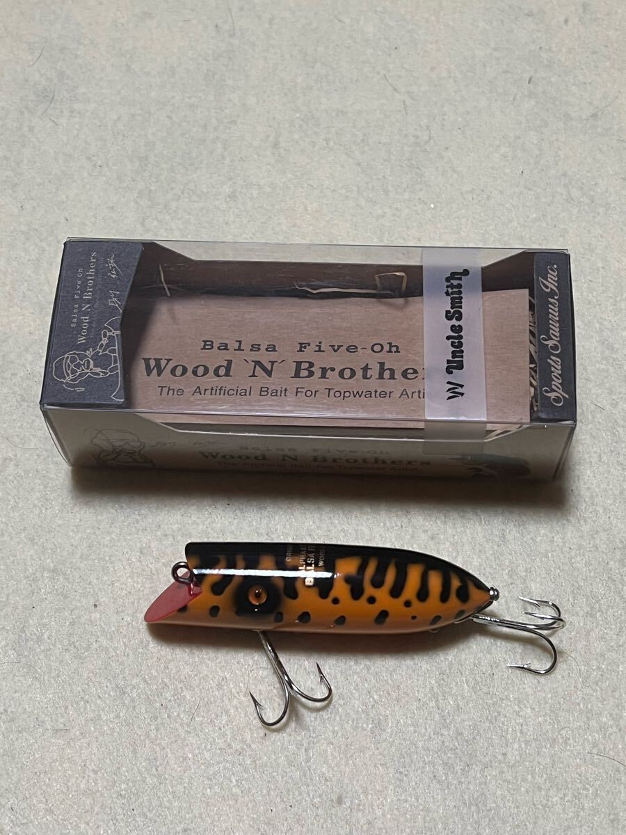 SAURUS BALSA50 Wood’N Brothers ザウルス バルサ50 ウッドゥンブラザーズ アンクルスミス イエローコーチ拍卖