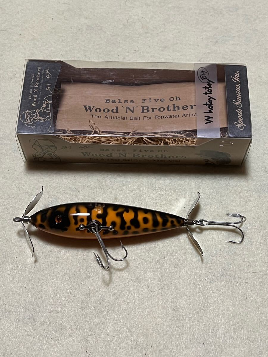 SAURUS BALSA50 Wood'N Brothers ザウルスバルサ50 ウッドゥンブラザーズ ホッツィートッツィー ビック イエローコーチ拍卖