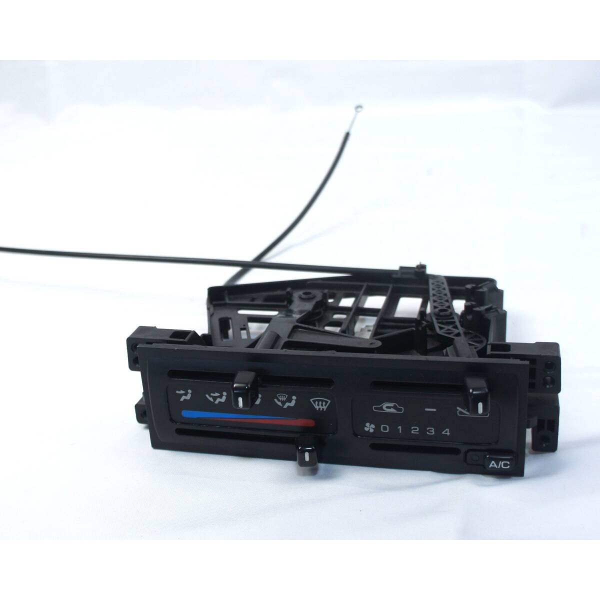 エアコンスイッチパネル QK30 クルー外し エアコンパネル マットブラック 日産 純正 @11330s拍卖