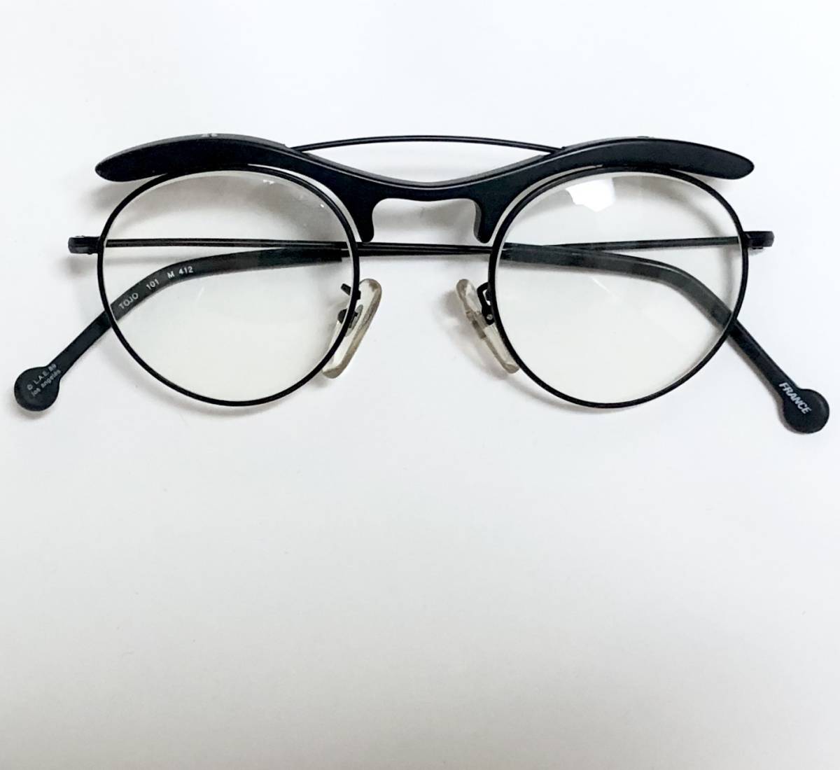 【ビンテージ・未使用品】1990年代 l.a. Eyeworks フレームフランス製 メガネ エルエーアイワークス / ヴィンテージ 米国ブランド拍卖