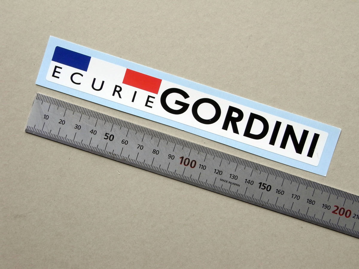 ゴルディーニ リアウィンドーステッカー ルノー R8 ゴルディーニ 外貼り拍卖