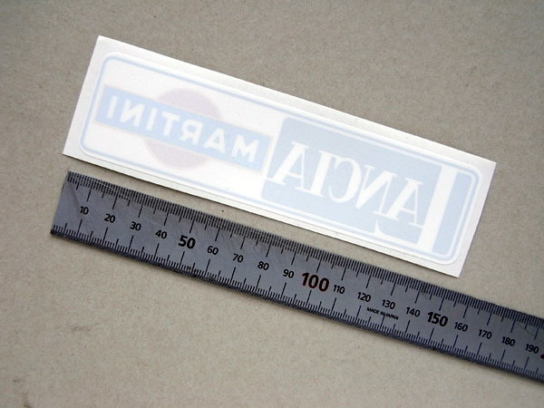 ランチア・マルティニ ウィンドーステッカー (15cm) 内貼り拍卖