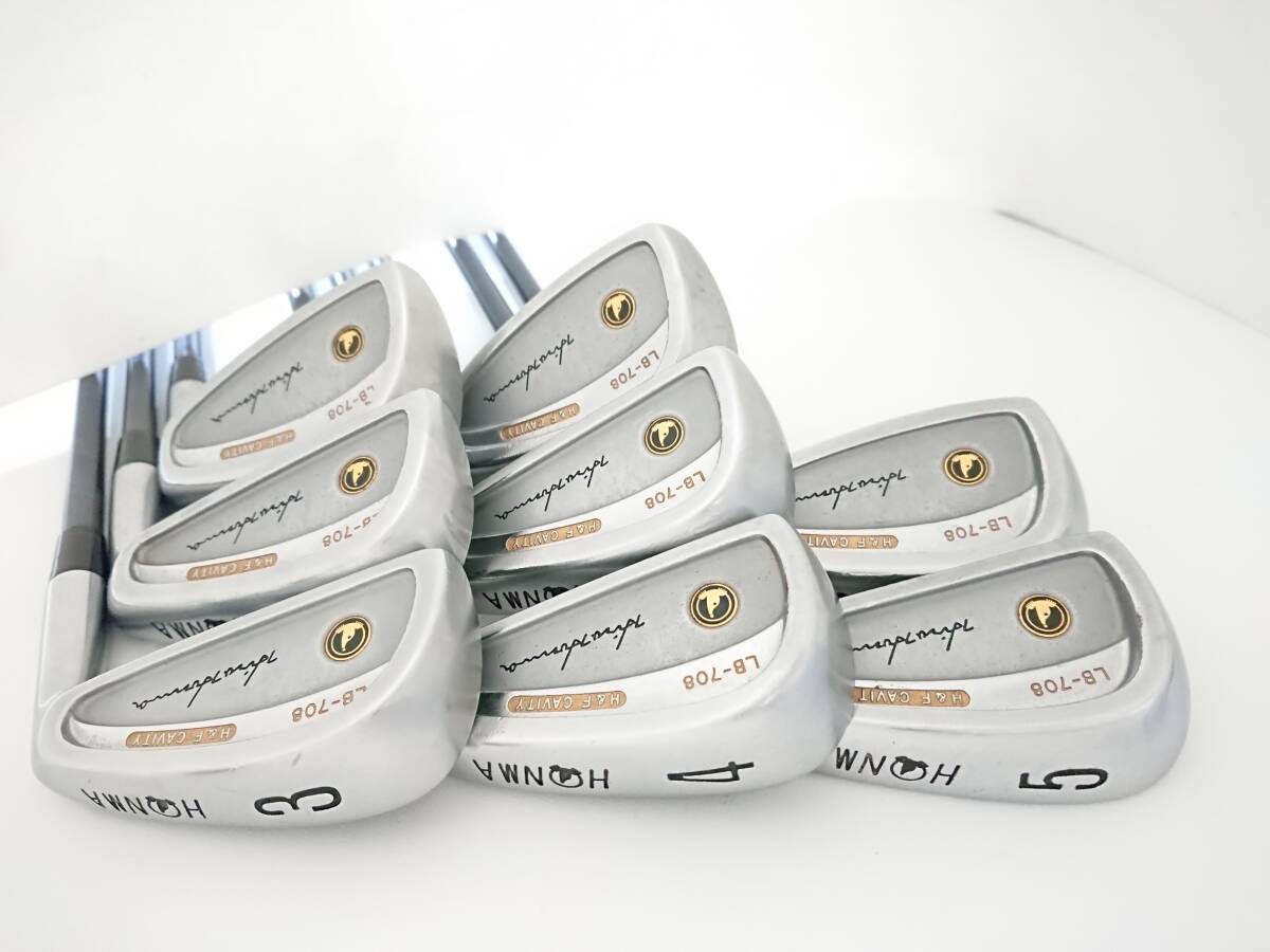 本間ゴルフ◆◆ 最高級 軟鉄鍛造 LB-708 CB FORGED 3星★★★仕様 3S-SFC FLEX R-1 MADE IN JAPAN 日本製 ◆◆定価¥78万円!!!拍卖