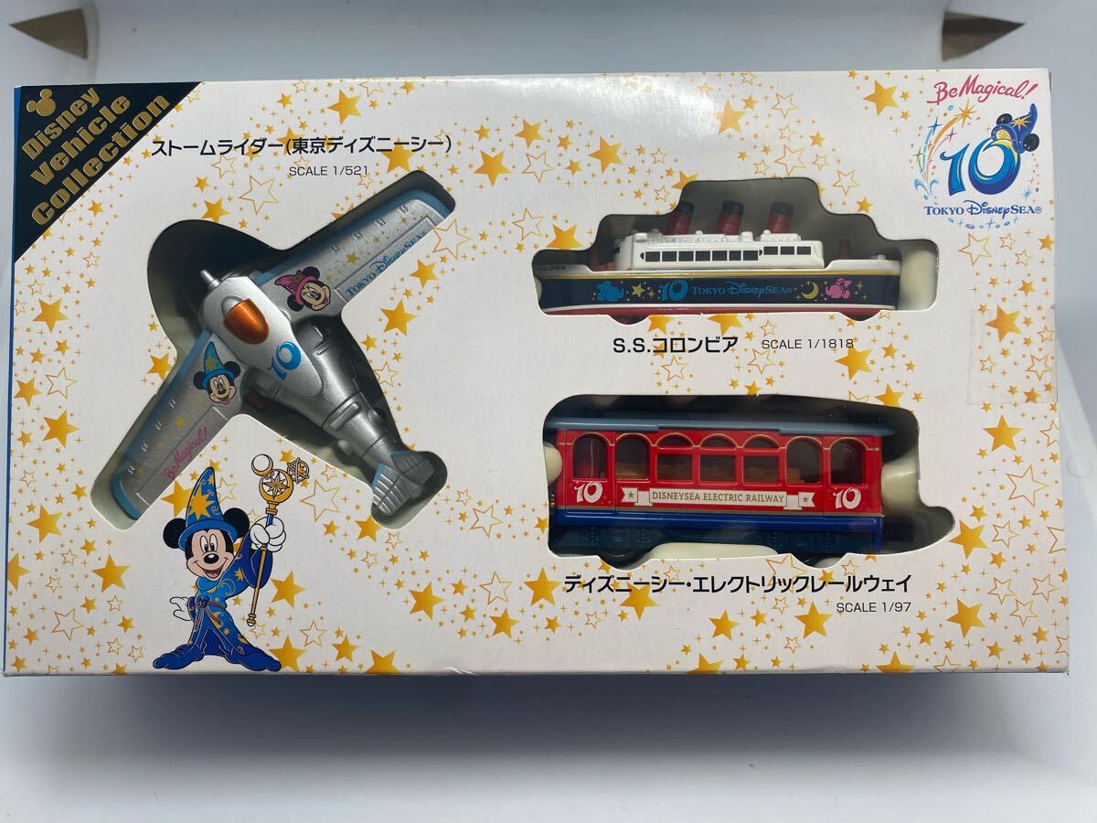 ディズニー限定トミカ ディズニービークルコレクション ディズニーシー 10周年 未開封拍卖