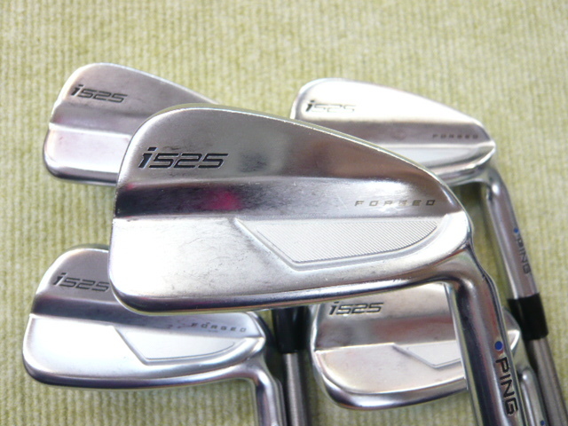 スチールファイバー☆PING i525 アイアン 5本セット (6I-W) SteelFiber i80(S)☆ピン カラーコード 青 ブルー *MP@1*Q*116拍卖