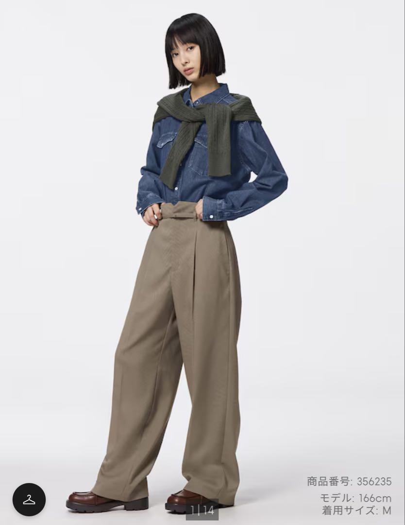 売り切れ GU ベルテッドストレートパンツZ+E BROWN L 356235 MB まとめ げんじ Genji ウルマ ユニクロ ユー U シー C 中瀬敦拍卖