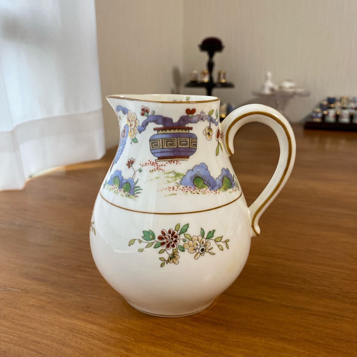 ロイヤルウースター バタフライチャイニーズ ペキン ミルク ジャグ クリーマー拍卖