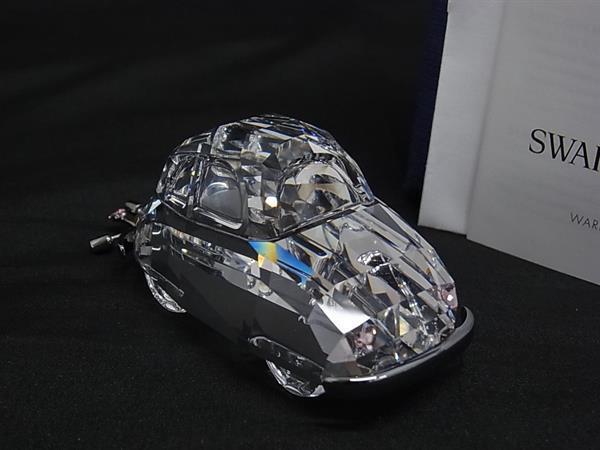 ■新品■未使用■ SWAROVSKI スワロフスキー ジャストマリッジカー クリスタル オブジェ 置物 インテリア クリア FI9391拍卖