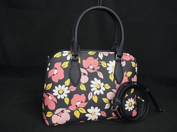 ■新品■未使用■ kate spade ケイトスペード PVC 2WAY クロスボディ ショルダーバッグ ハンドバッグ 斜め掛け ネイビー系 BJ8358拍卖