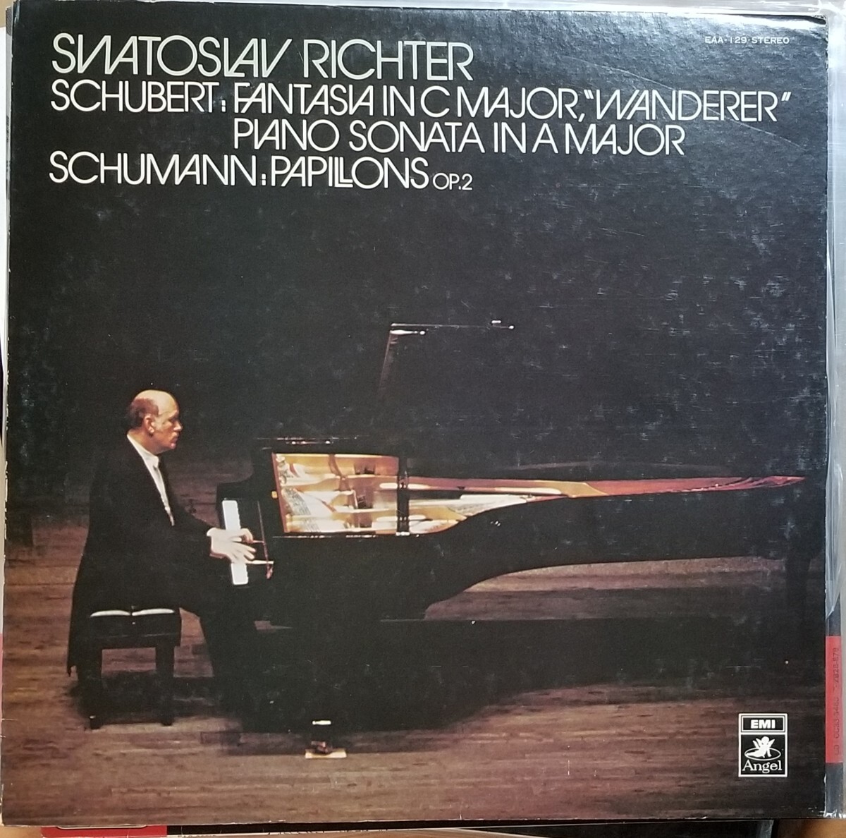 【LP】ベスト盤 / シューベルト曲 さすらい人 幻想曲 ハ長調 D.760 ピアノソナタ 第13番 イ長調 D.664 、シューマン曲 蝶々 作品2/ used拍卖
