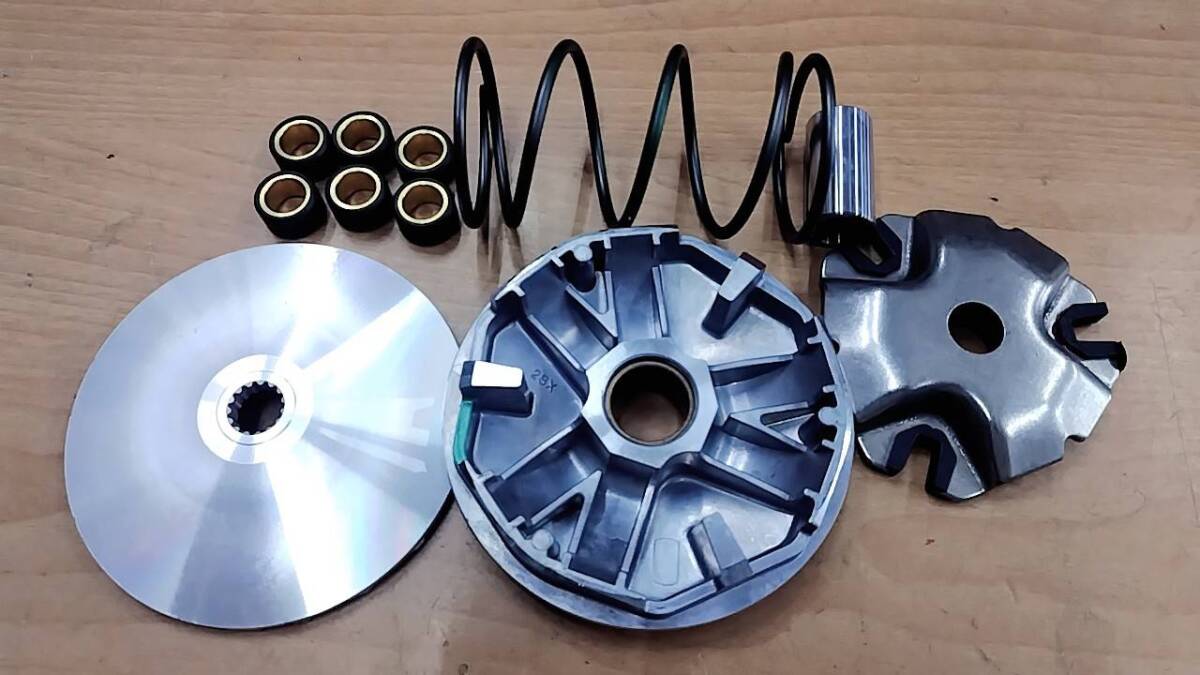 YAMAHA ヤマハ アクシスZ 125 AXIS Z 用 駆動系 プーリーキット トランスミッション 5アイテムセット 台湾製品拍卖