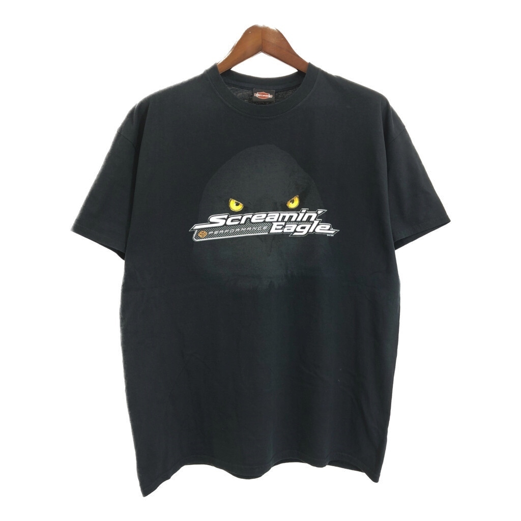 HARLEY DAVIDSON ハーレーダビッドソン Tシャツ ブラック(メンズ XL相当)中古 古着 U1655拍卖