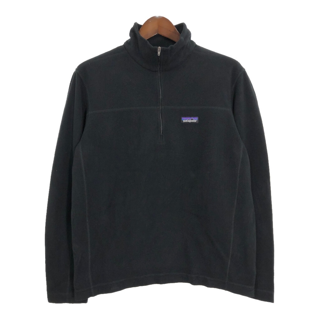 patagonia パタゴニア フリースジャケット アウトドア ブラック(メンズ M)中古 古着 U3350拍卖
