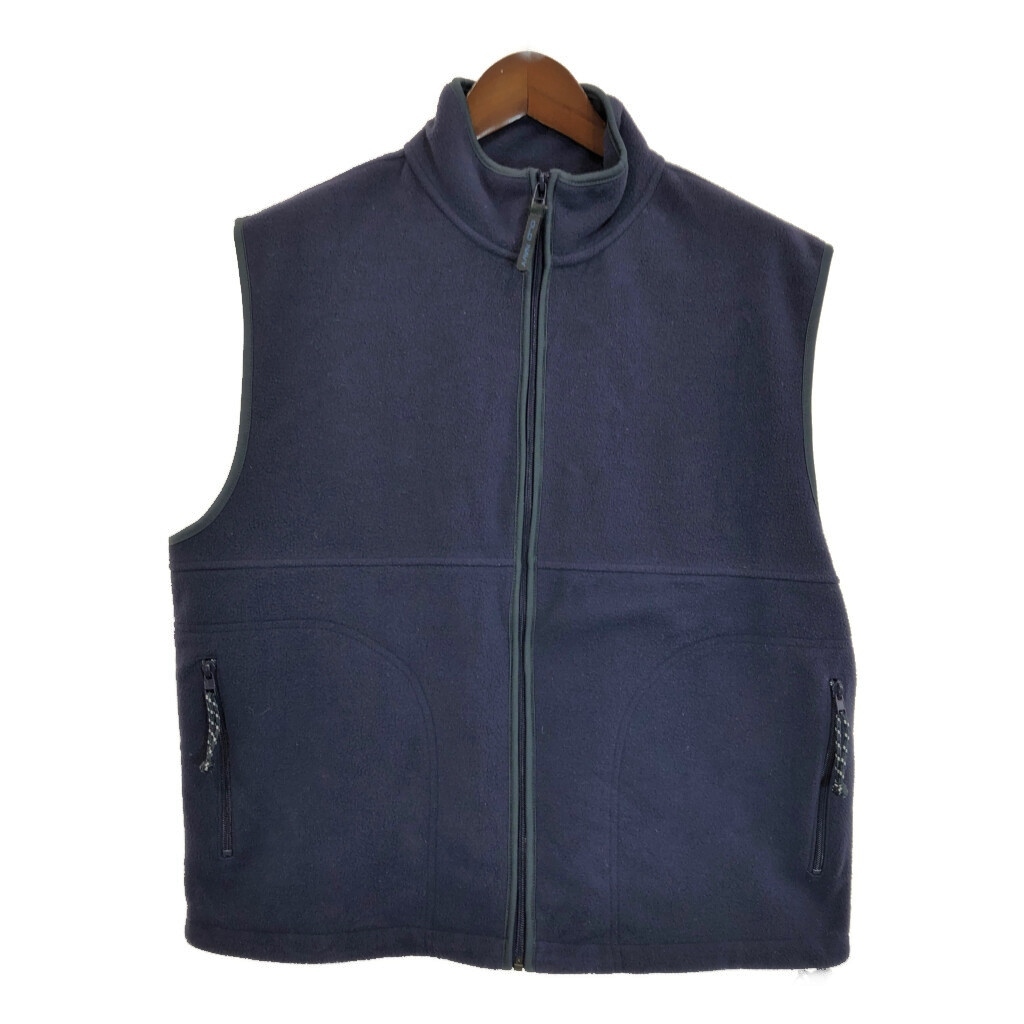 OLD NAVY オールドネイビー フリースベスト ネイビー(メンズ L)中古 古着 U3512拍卖
