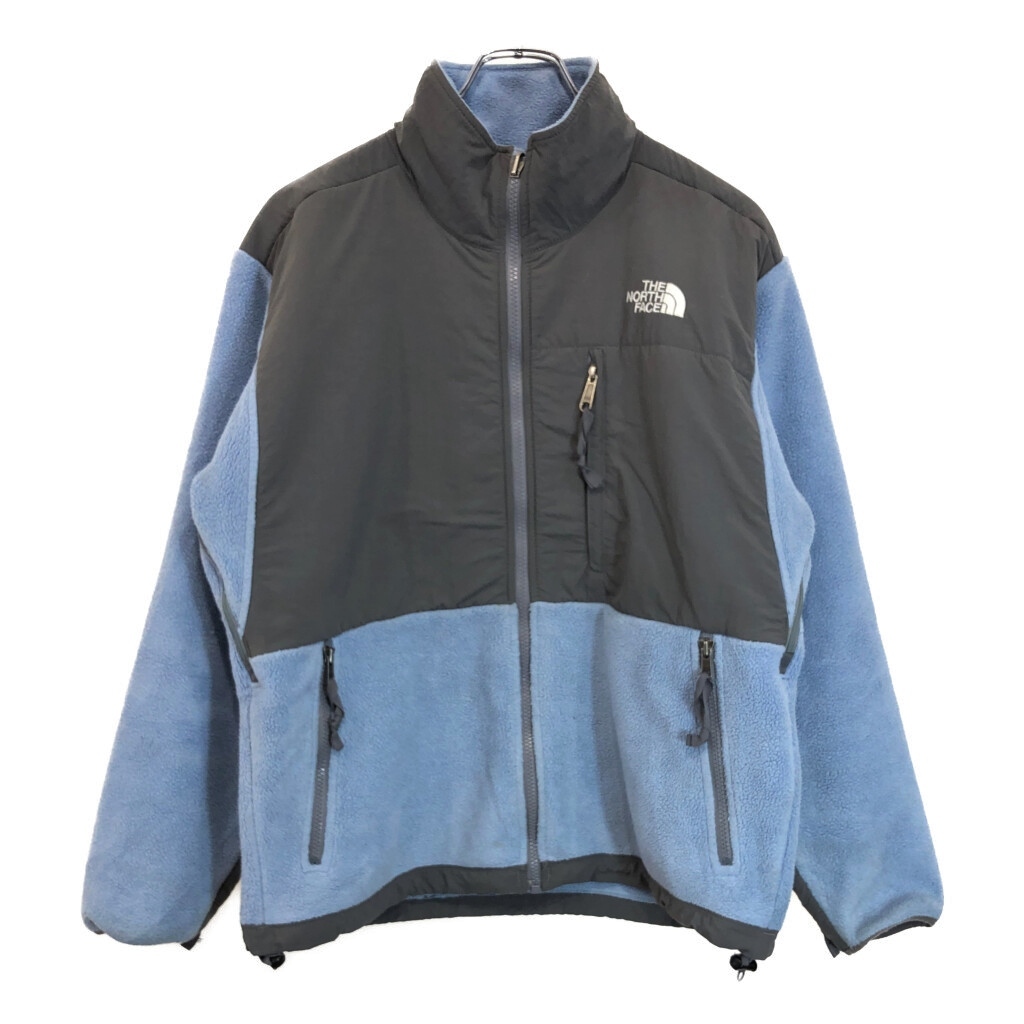 THE NORTH FACE ノースフェイス Denali デナリ フリースジャケット アウトドア ライトブルー(レディース M)中古 古着 U3526拍卖