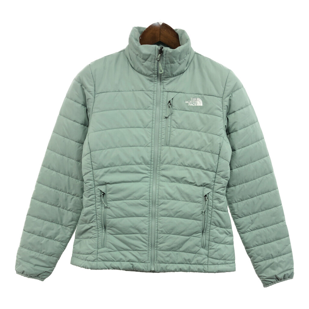 THE NORTH FACE ノースフェイス 中綿ジャケット アウトドア ライトグリーン(レディース M)中古 古着 U3543拍卖
