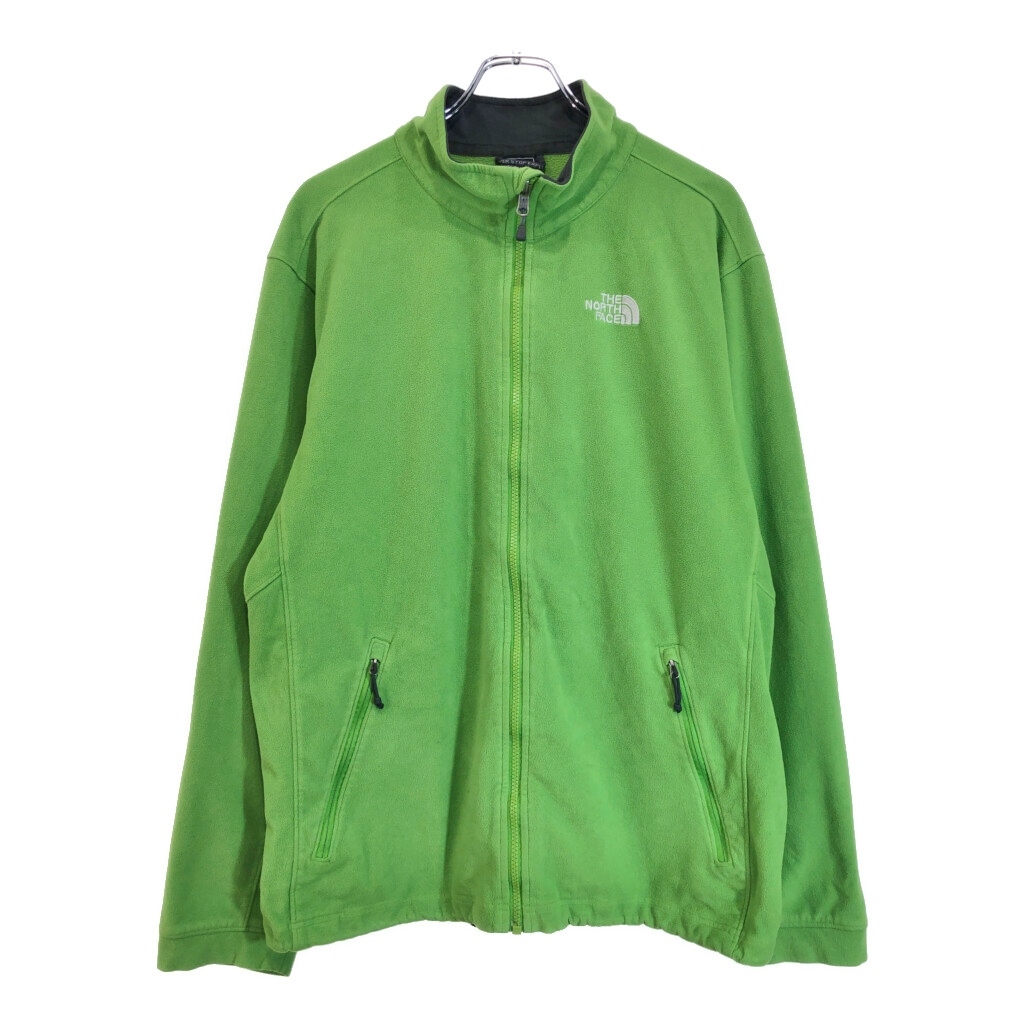 THE NORTH FACE ノースフェイス フリースジャケット アウトドア グリーン(メンズ XL)中古 古着 U3672拍卖