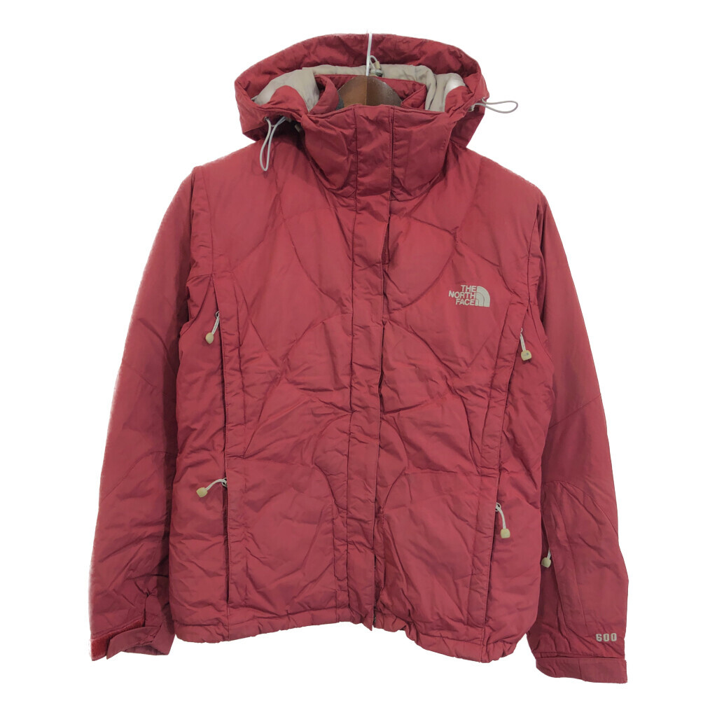 00年代 THE NORTH FACE ノースフェイス ダウンジャケット アウトドア レッド (レディース M) 中古 古着 R8620拍卖