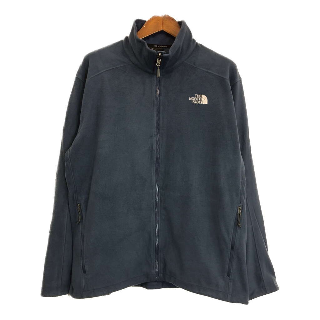 THE NORTH FACE ノースフェイス フリースジャケット アウトドア ネイビー(メンズ XL)中古 古着 U3739拍卖