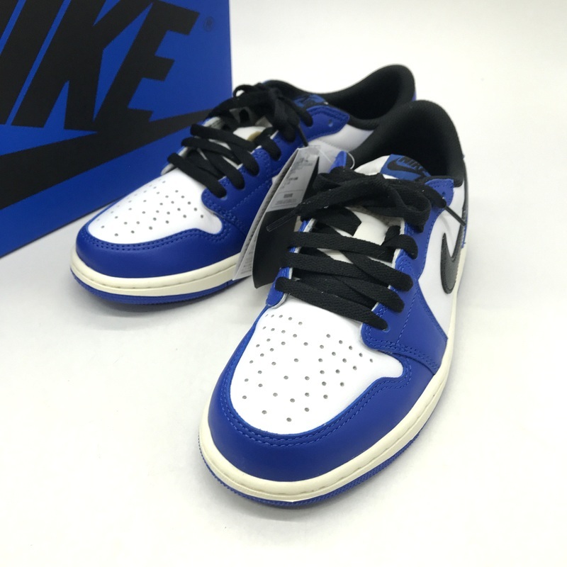 Nike スニーカー Air Jordan 1 Retro Low OG Game Royal CZ0790-140 箱付 タグ付 エアジョーダン1 レトロ ロー OG 26cm ナイキ 靴 B13875◆拍卖